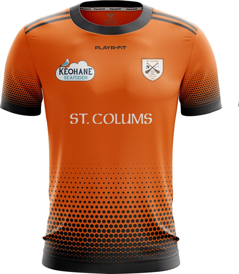 Load image into Gallery viewer, St Colums Camogie &amp; Ladies Football Jersey (A14) - Adults
