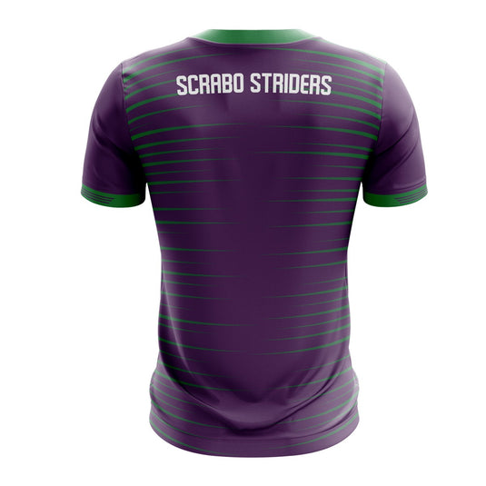 Scrabo Striders Jersey A33 - Light Mesh - Purple - Adults