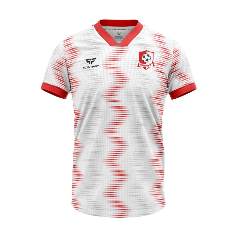 Load image into Gallery viewer, Dromahair FC Jersey A37 (White) - Kids

