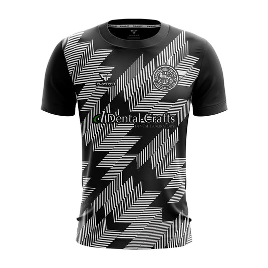 Churchill United FC Jersey (A40 GK Black) - Kids