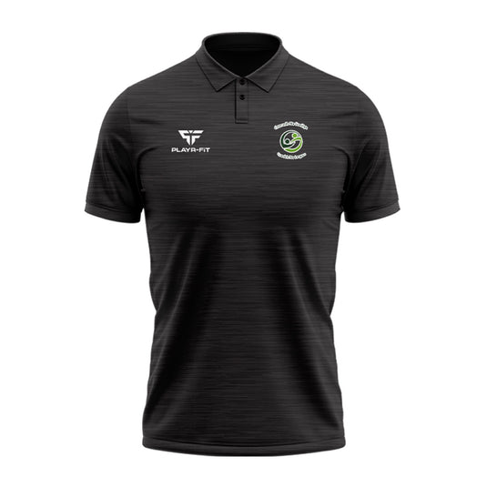 Conradh Na Gaeilge Lurgan Polo (Black) - Adults