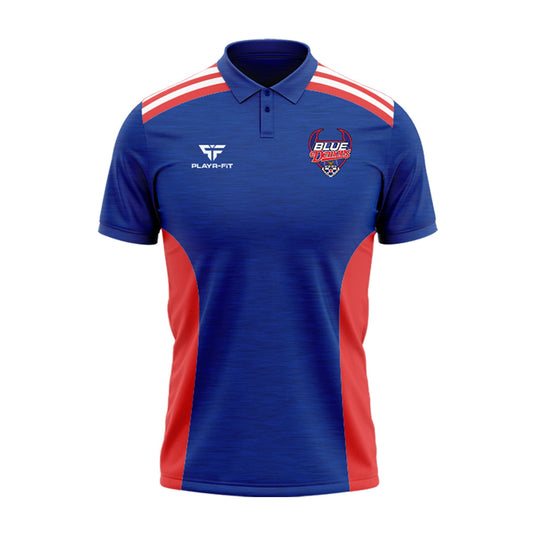 Blue Demons Polo Endure Blue/Red - Adults
