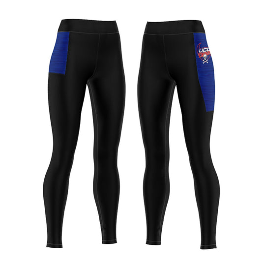 Blue Demons High Waist Leggings - Adults