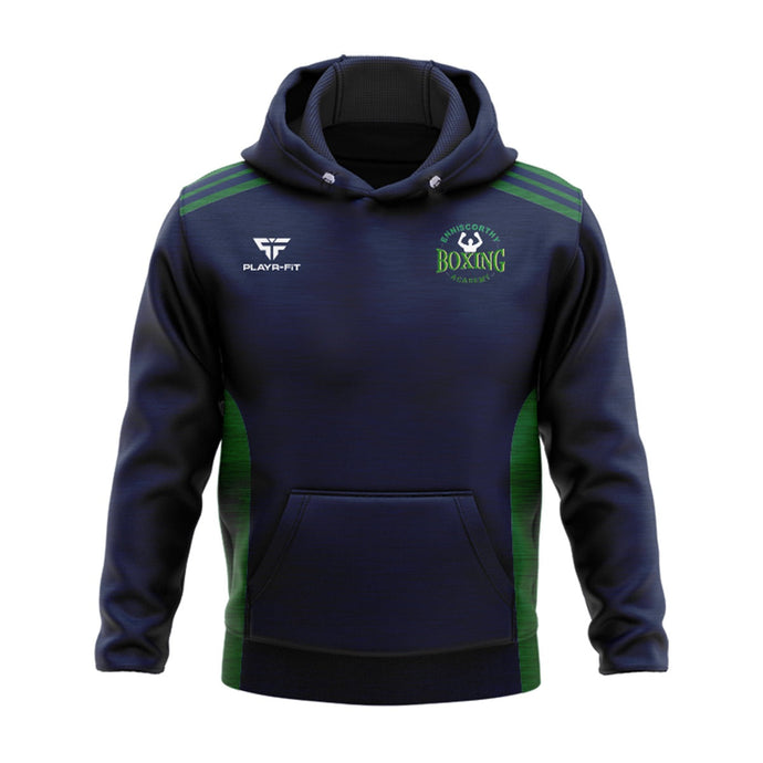 Enniscorthy Boxing Academy Hoodie Endure (Navy/Green) - Kids