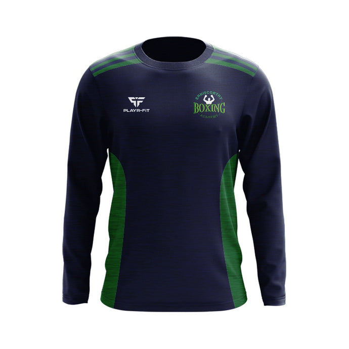 Enniscorthy Boxing Academy Crew Neck Endure (Navy/Green) - Kids