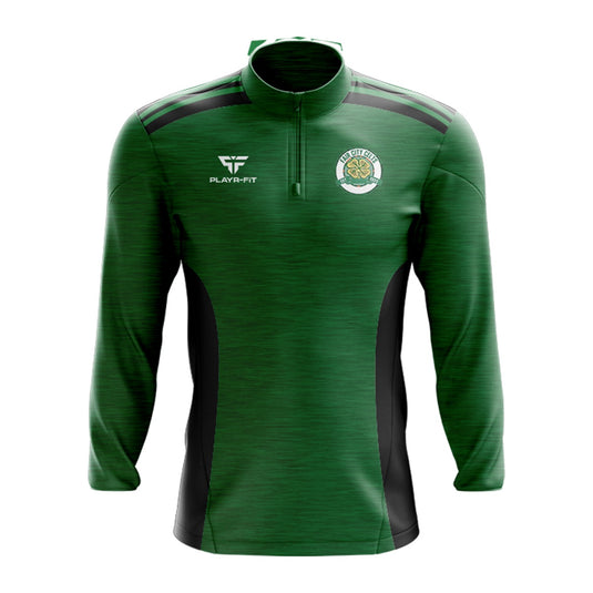 Fair City Celts Midlayer (1/4 Zip) Endure (Green/Black) - Adults