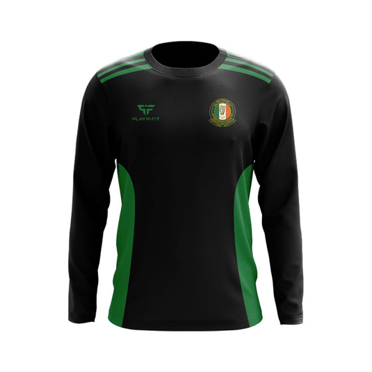 Na Glinntí Glasa ISC Crew Neck Endure (Black/Green) Anniversary - Kids