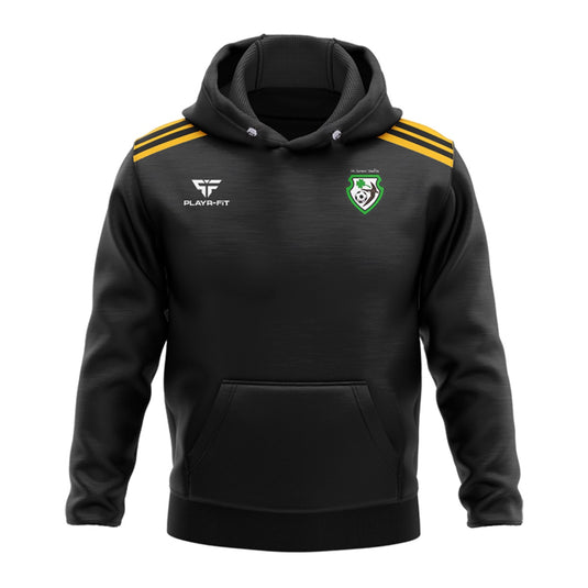 St James Swifts FC Ladies Hoodie Endure (Black/Yellow) - Adults