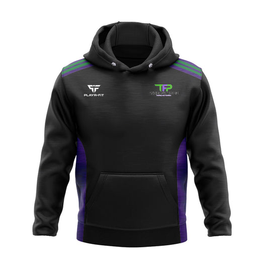 TheFitPod Hoodie Endure (Black/Purple/Green) - Kids