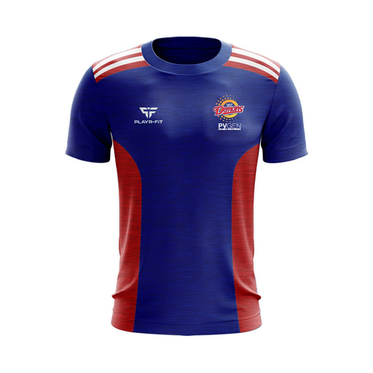 UCC Demons T-Shirt Endure Blue/Red - Kids