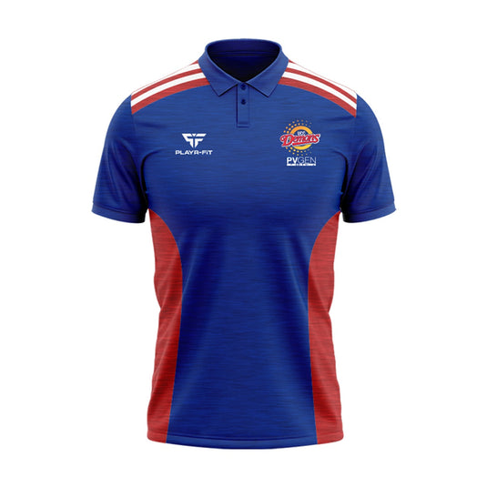 UCC Demons Polo Endure Blue/Red - Adults