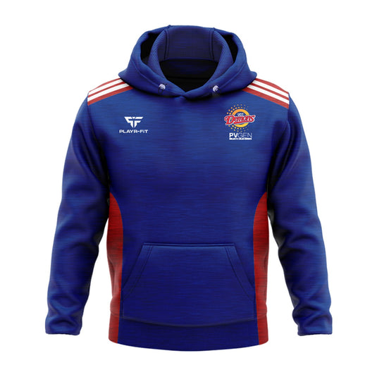 UCC Demons Hoodie Endure Blue/Red - Adults