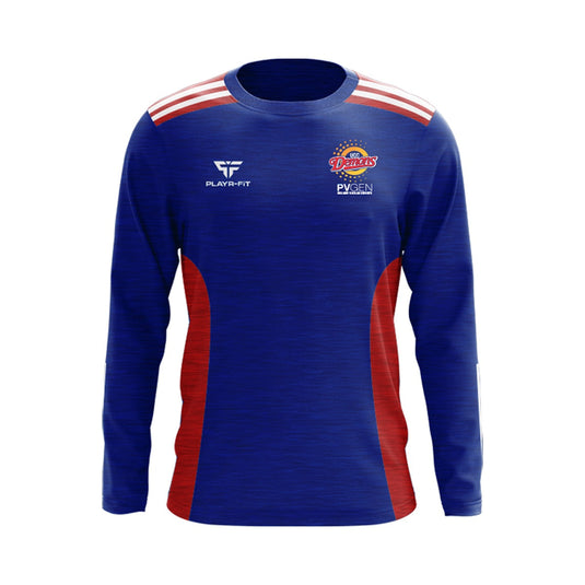 UCC Demons Crew Neck Endure Blue/Red - Kids