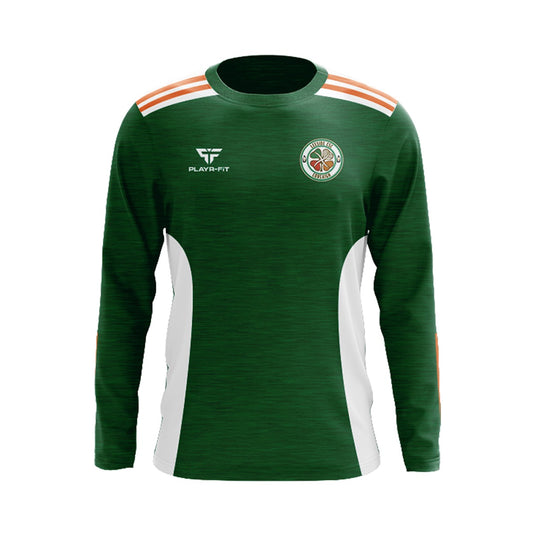 Leeside CSC Crew Neck Endure (Green) - Kids