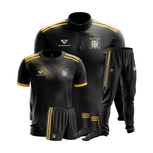 Patrician Secondary School Newbridge Pack 1 (Midlayer, Jersey, Skinny Pants, Shorts, Mid Socks) - Kids