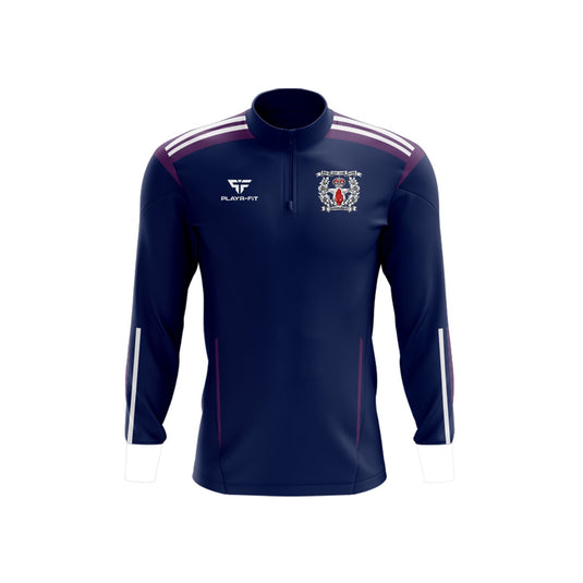 Star Of The Roe Midlayer (1/4 Zip) Adroit Navy/Purple - Adults