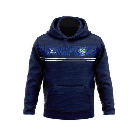 Burnfoot United FC Hoodie Optimum (Navy/Blue/White) - Adults