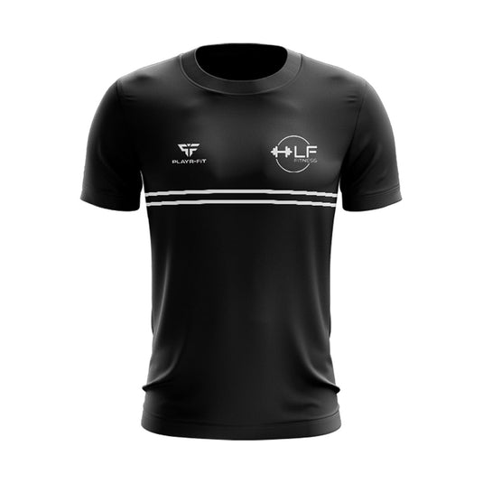 LF Fitness T-Shirt Optimum (Black/White) - Kids