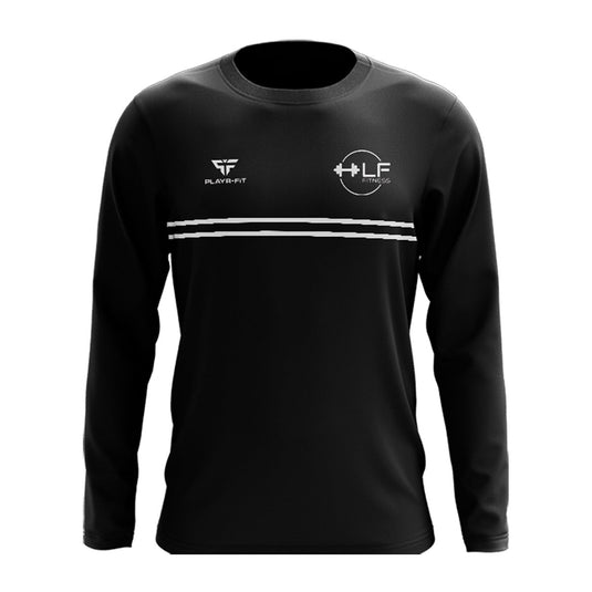 LF Fitness Crew Neck Optimum (Black/White) - Kids