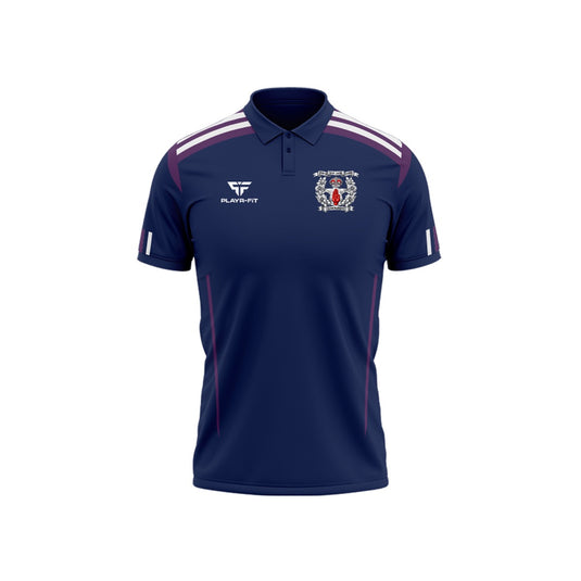 Star Of The Roe Polo Adroit Navy/Purple - Kids