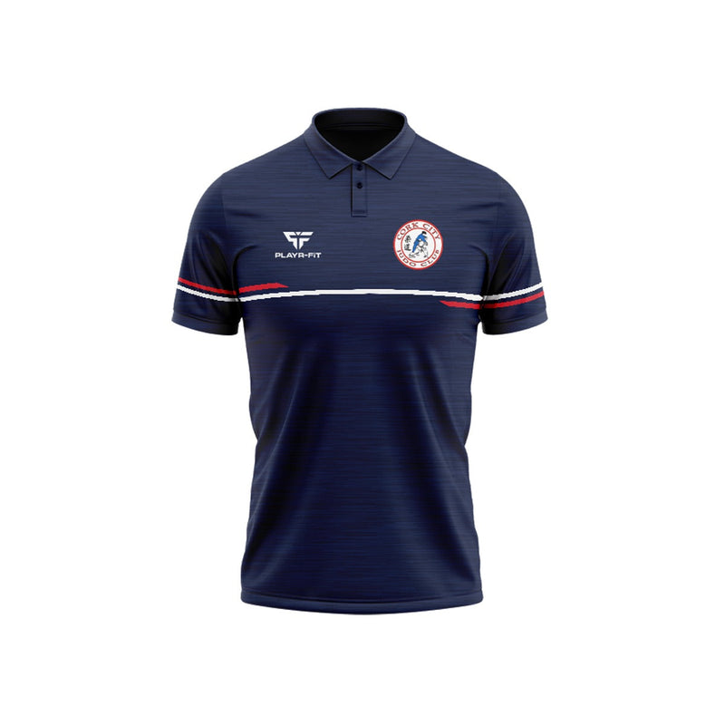 Load image into Gallery viewer, Cork City Judo Club Polo Courage Navy - Adults
