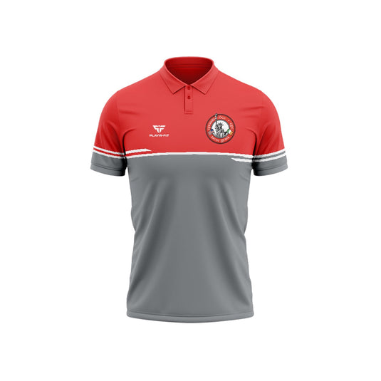 Sperrin Ogs NY Polo Courage Grey/Red - Kids