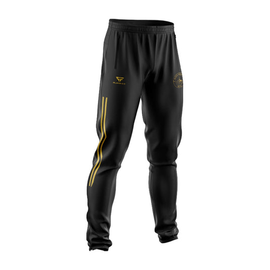Black Mountain FC Skinny Pants Adroit (Black, Gold) - Adults