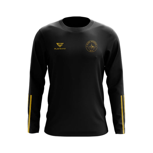Black Mountain FC Crew Neck Adroit (Black, Gold) - Adults