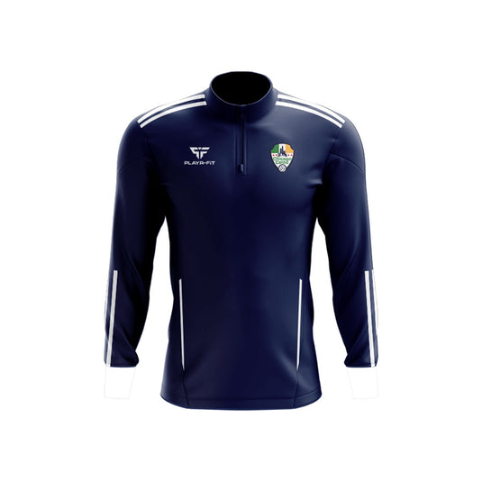 Chicago Celtic Midlayer (1/4 Zip) Adroit (Navy/White) - Adults