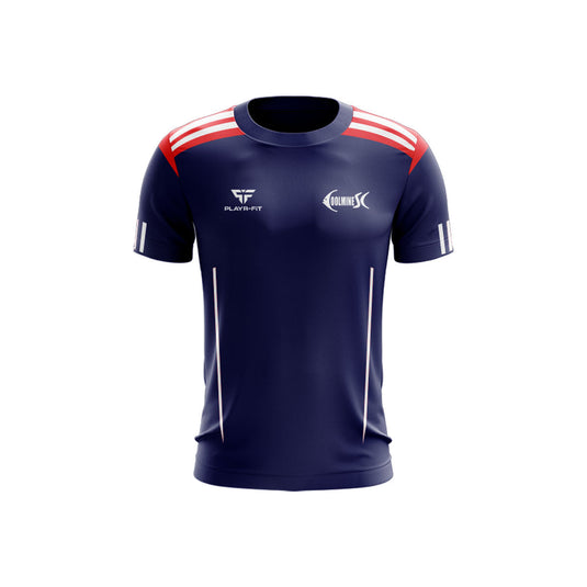 Coolmine Swimming Club T-Shirt Adroit (Navy/Red/White) - Adults