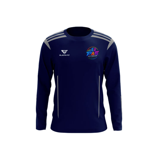 P&E Fitness Crew Neck Adroit (Navy) - Kids