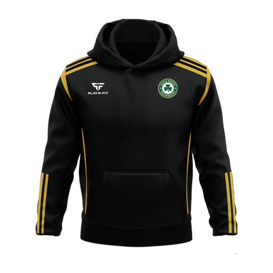 Falls Road Shamrocks Hoodie Adroit (Black/Gold) - Kids