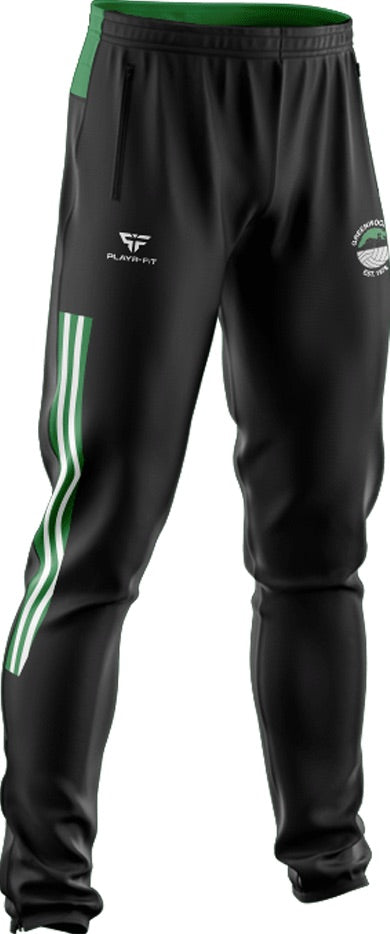 Greenwood FC Skinny Pants Adroit (Green/white) - Kids