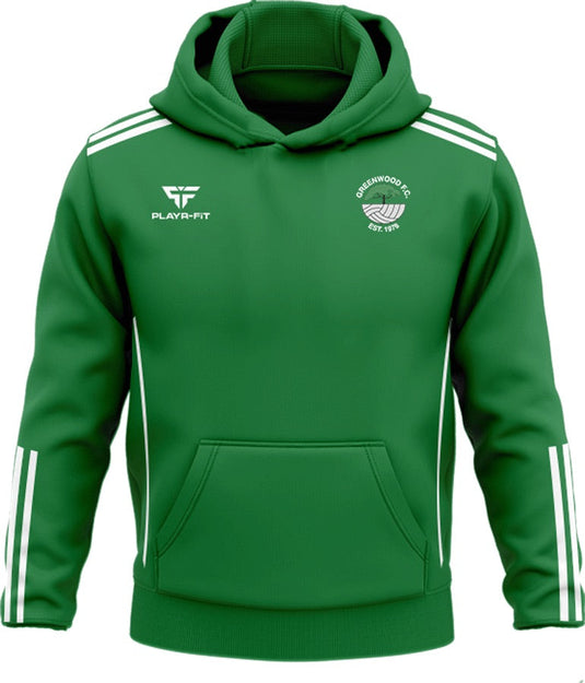 Greenwood FC Hoodie Adroit (Green/white) - Adults