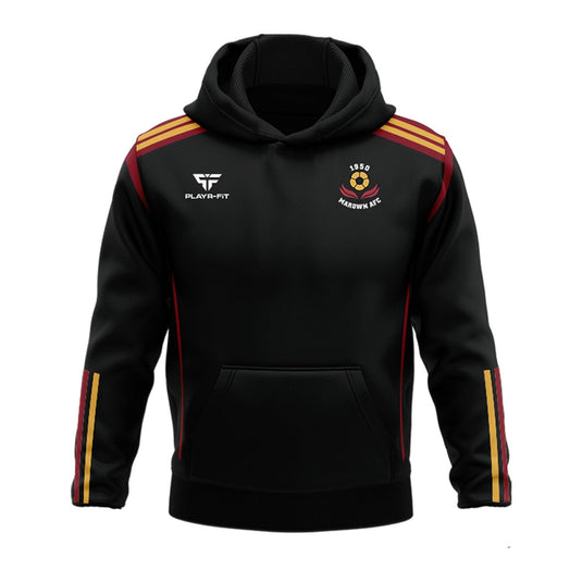 Marown AFC Hoodie Adroit Black/Maroon/Yellow - Kids