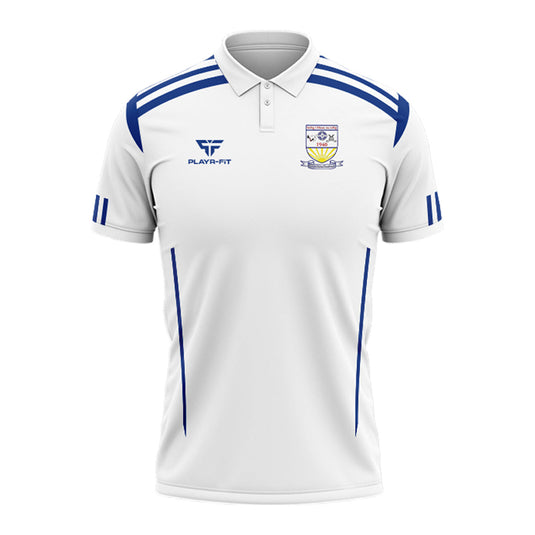 CLG Micheal Breathnach Polo Adroit White/Blue - Kids