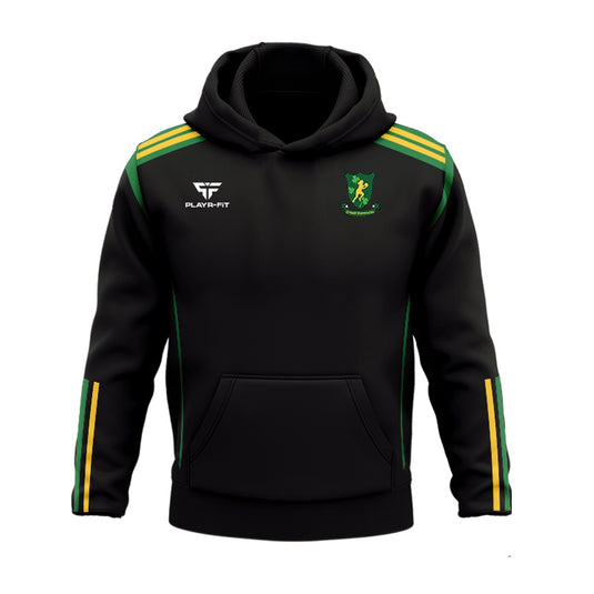 O'Neill Shamrocks Hoodie Adroit (Black/Green/Yellow) - Adults