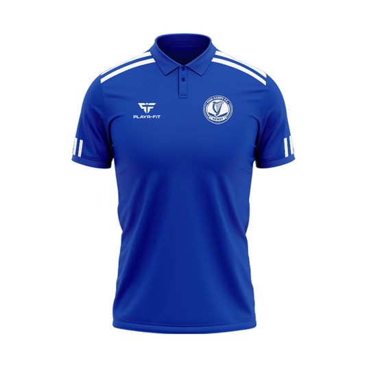 Finn Harps FC Polo Adroit (Blue/White) - Adults