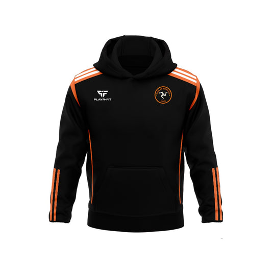 Nobles Bowling Club Hoodie Adroit (Black, Orange) - Adults