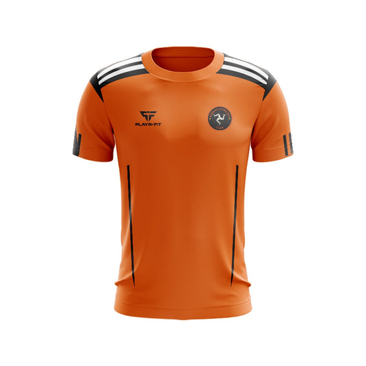 Nobles Bowling Club T-Shirt Adroit (Orange, Black) - Adults