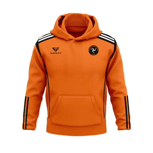 Nobles Bowling Club Hoodie Adroit (Orange, Black) - Adults