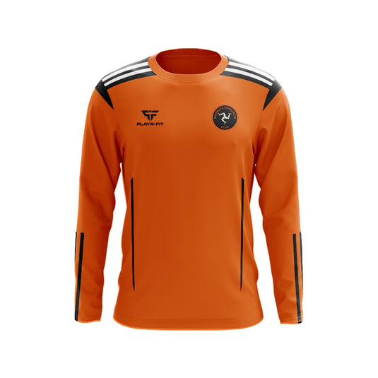 Nobles Bowling Club Crew Neck Adroit (Orange, Black) - Kids
