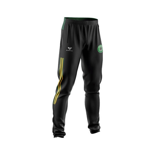 Killough FC Skinny Pants Adroit (Black/Green/Yellow) - Kids
