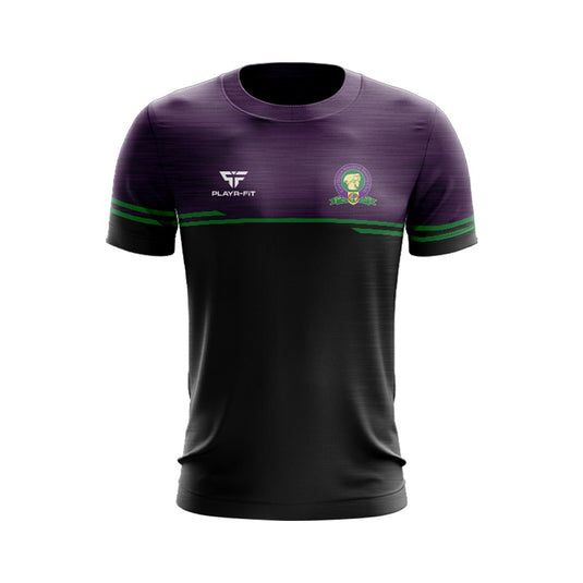 East Down ABC T-Shirt Courage (Black/Purple/Green) - Adults