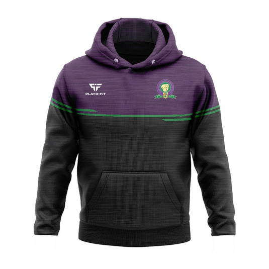 East Down ABC Hoodie Courage (Black/Purple/Green) - Kids