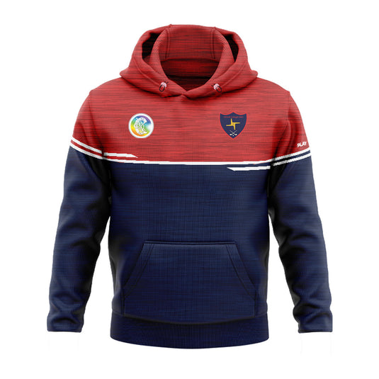 Kilrush Camogie Club Hoodie Courage (Navy/Red/White) - Adults