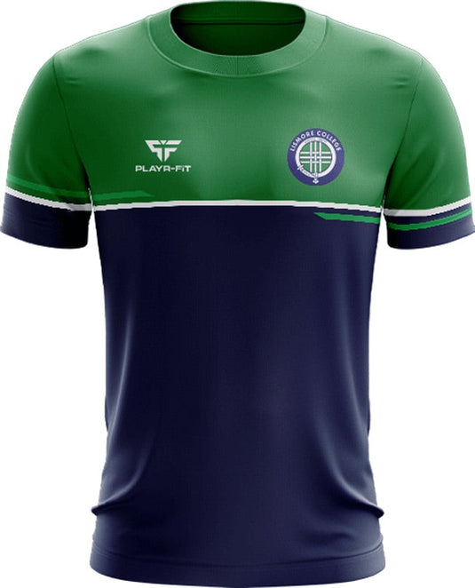 Lismore College Staff T-Shirt Courage-navy-green - Kids