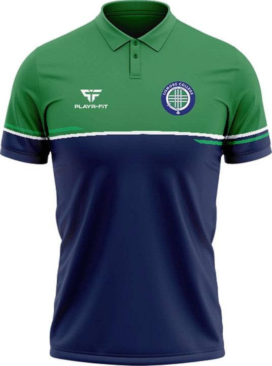 Lismore College Staff Polo Courage-navy-green - Adults