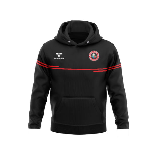 Mouthrath LGFA Hoodie Courage (Black/Red) - Adults
