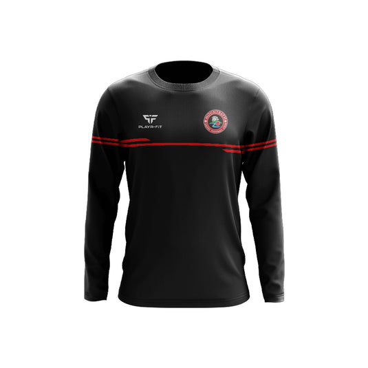 Mouthrath LGFA Crew Neck Courage (Black/Red) - Adults